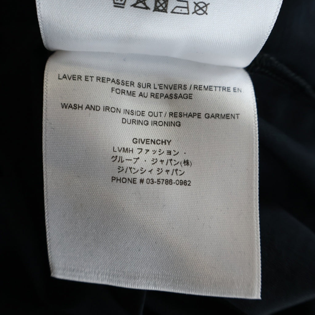 GIVENCHY(ジバンシィ) 18SS Rottweiler T-Shirt ロットワイラー ドッグプリント半袖Tシャツ ブラック BM705L3Y1P