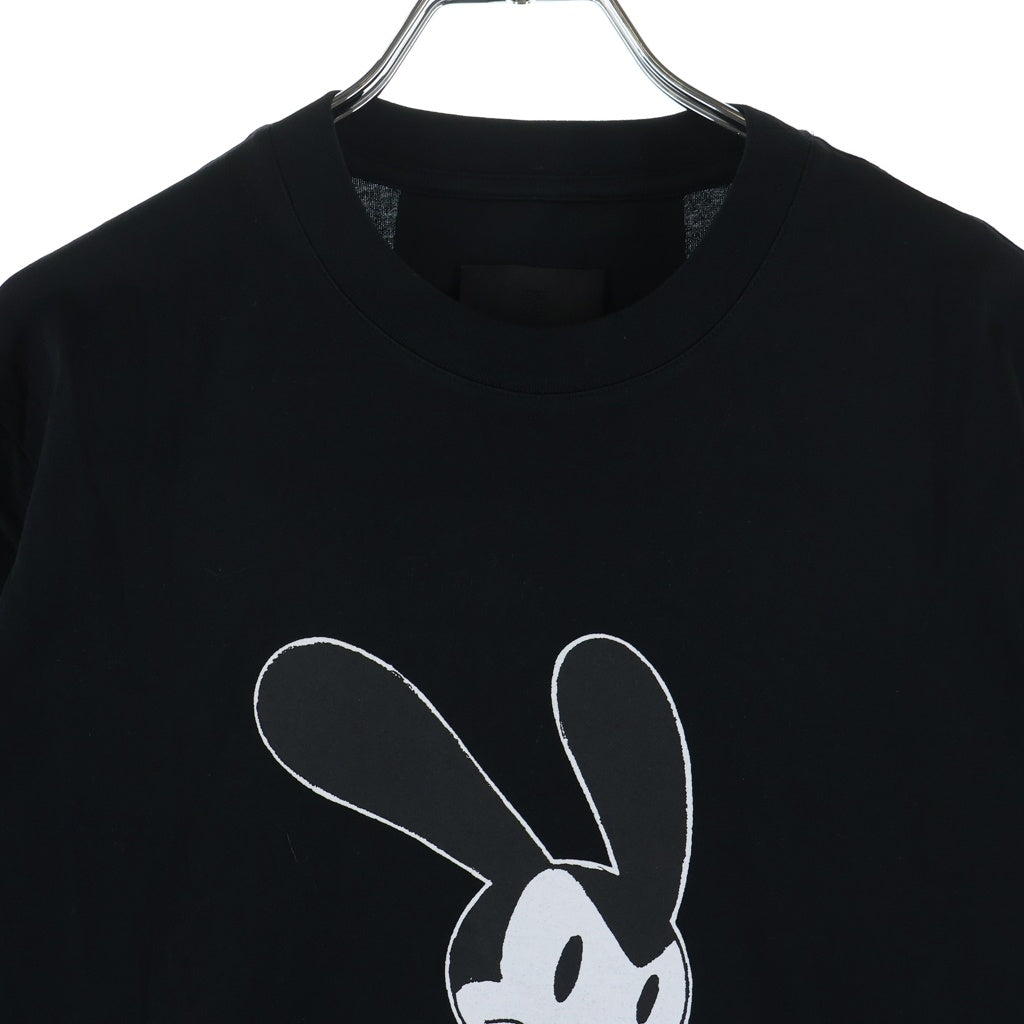 GIVENCHY(ジバンシィ) Disney Oswald T-Shirt ディズニー オズワルド 半袖Tシャツ ブラック BM716G3YBM