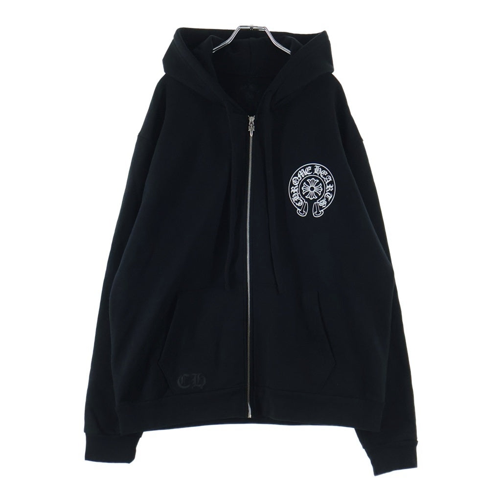 CHROME HEARTS(クロムハーツ) SWTSHRT HD ZIP LTD TOKYO 東京限定 ジップアップスウェットパーカー フーディー ブラック