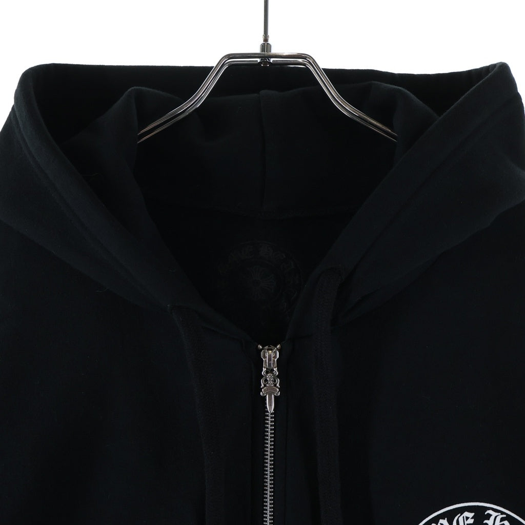CHROME HEARTS(クロムハーツ) SWTSHRT HD ZIP LTD TOKYO 東京限定 ジップアップスウェットパーカー フーディー ブラック