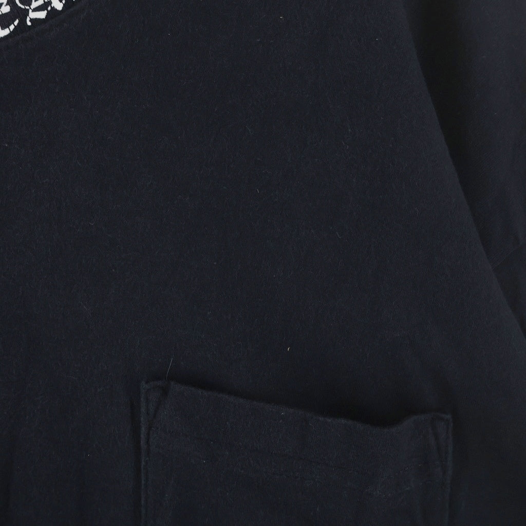 CHROME HEARTS(クロムハーツ) CH L/S T-SHIRT ネックロゴ 長袖Tシャツ ロンT ブラック