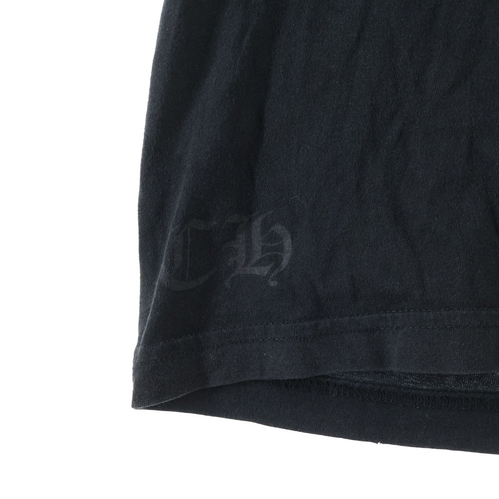 CHROME HEARTS(クロムハーツ) CH T-SHIRT ネックロゴ 半袖Tシャツ ブラック