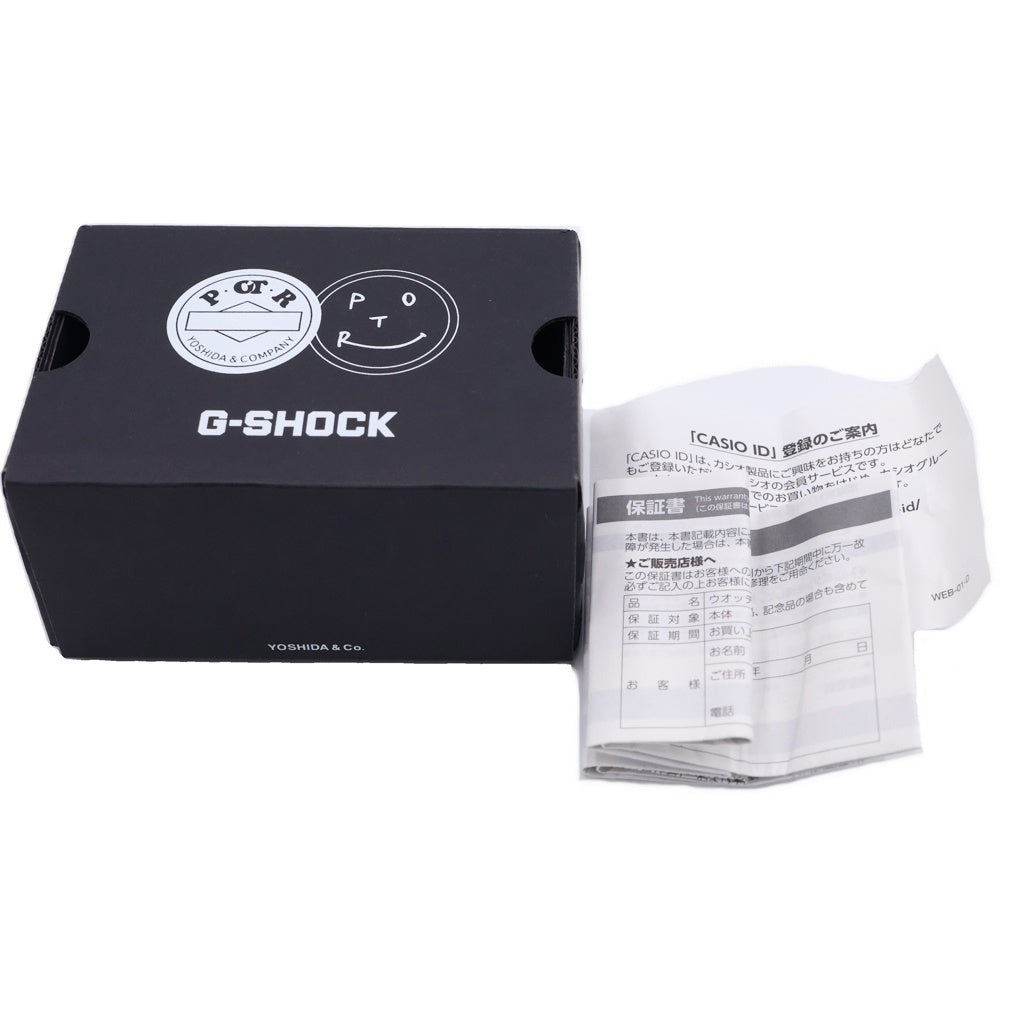 CASIO(カシオ) G-SHOCK × POTR DW-5600 ジーショック × ピーオーティーアール 腕時計 ブラック