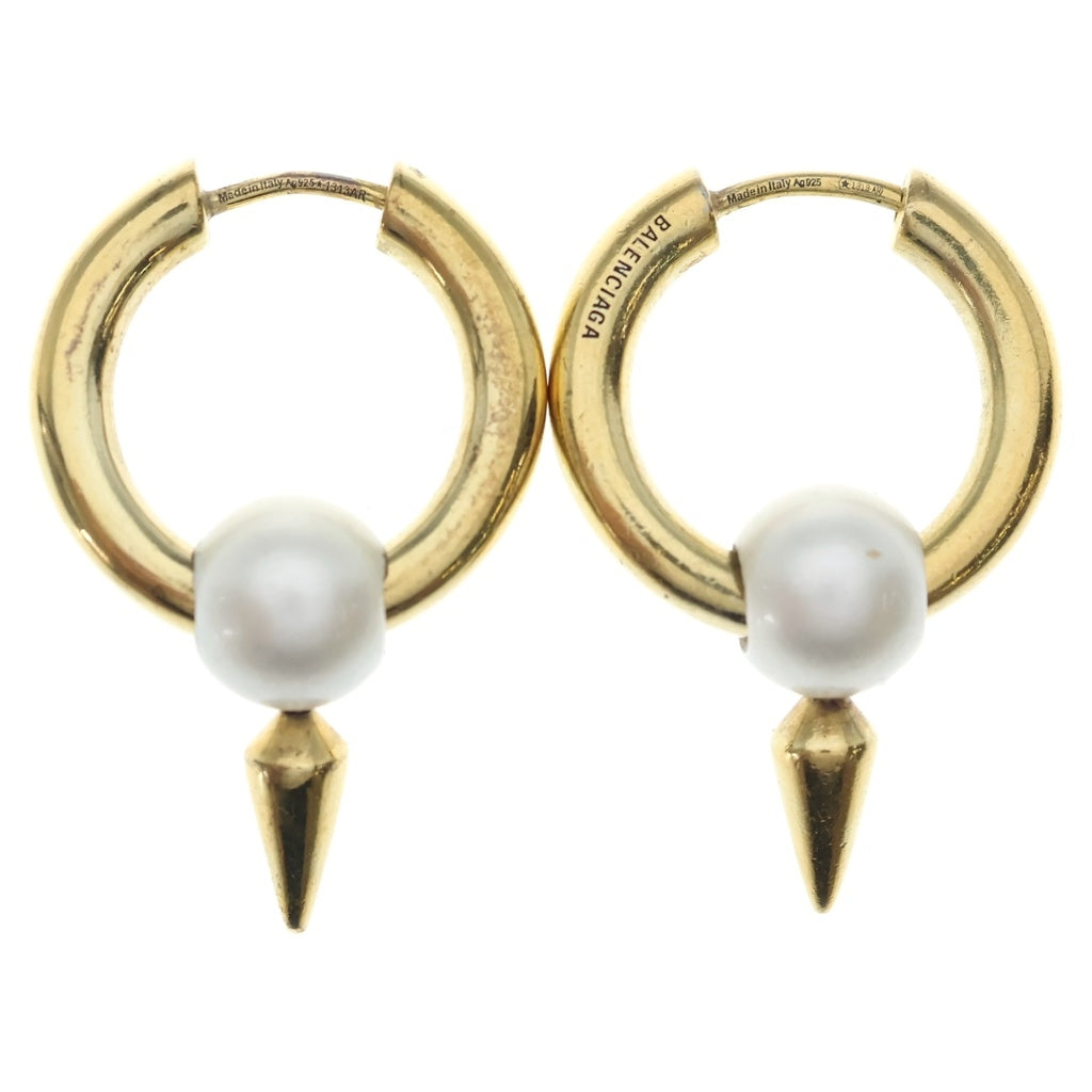 BALENCIAGA(バレンシアガ) Force Spike Earrings スパイク ピアス ゴールド 594497 TZ78R レディース
