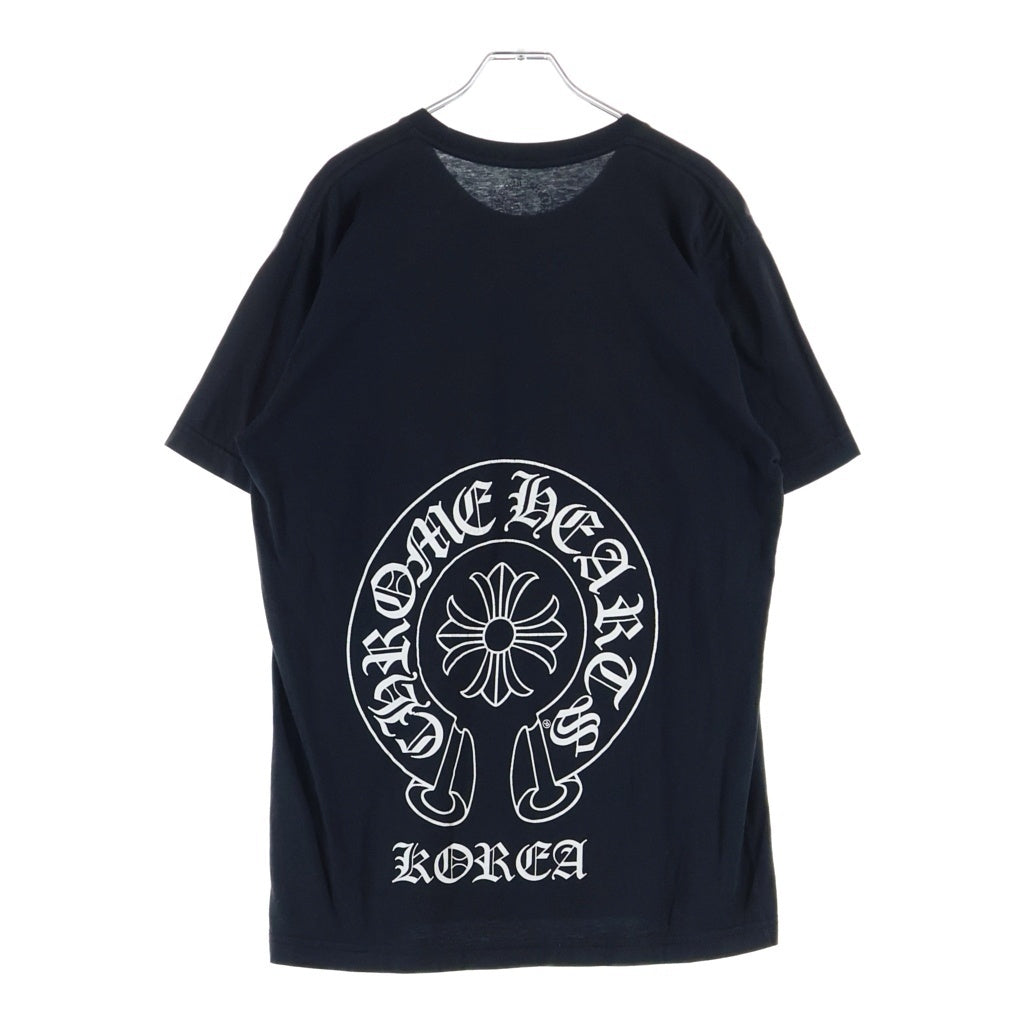CHROME HEARTS(クロムハーツ) CH T-SHIRT LTD KOREA 韓国限定 ホースシュープリント 半袖Tシャツ カットソー ブラック