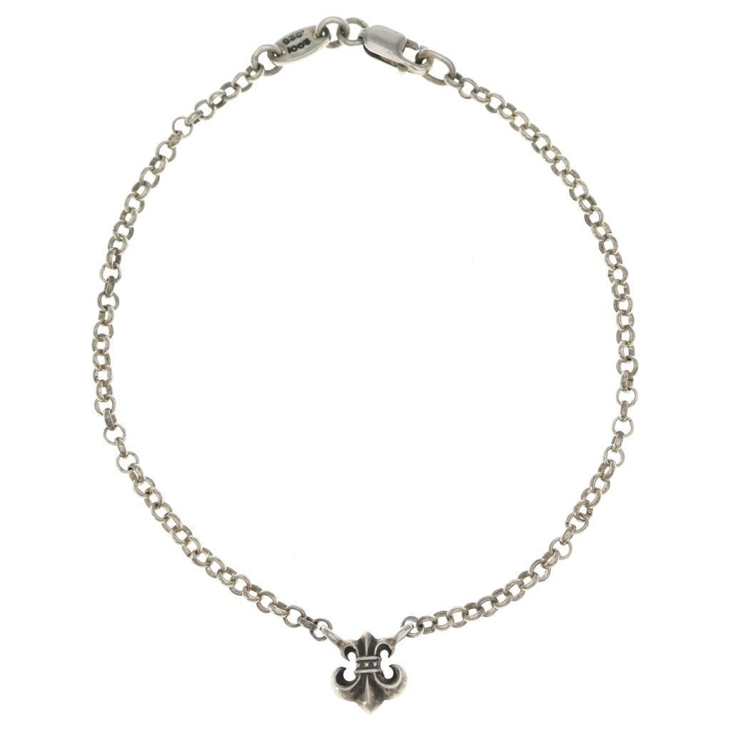 CHROME HEARTS(クロムハーツ) RL CHAIN BS FLR ロールチェーン W BSフレア ブレス