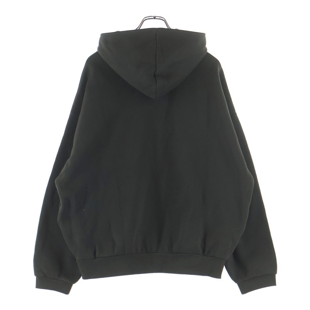 FEAR OF GOD ESSENTIALS(フィアオブゴッド エッセンシャルズ) HOODIE ラバーロゴ プルオーバースウェットパーカー フーディー グレー