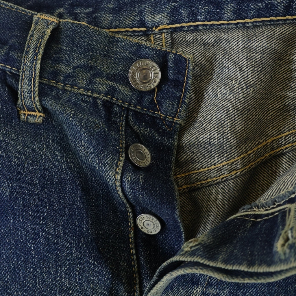 Levi's(リーバイス) 50s VINTAGE 501XX 53model Vステッチ ボタン裏14 均等V 両面タブ ボタンフライデニムパンツ インディゴ