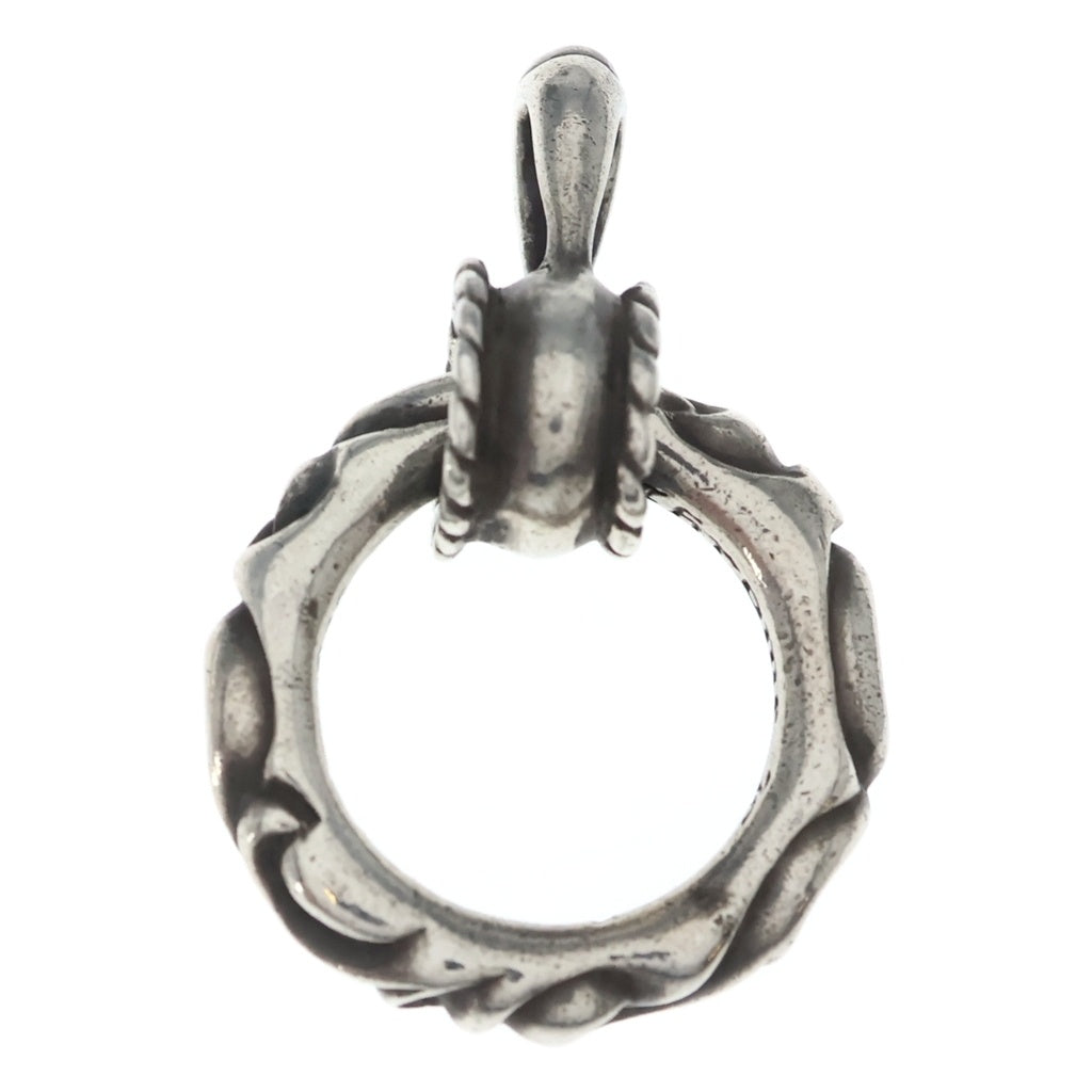 CHROME HEARTS(クロムハーツ) EYWR LOOP SCRL BAND アイウェアループ スクロールバンド ネックレストップ シルバー