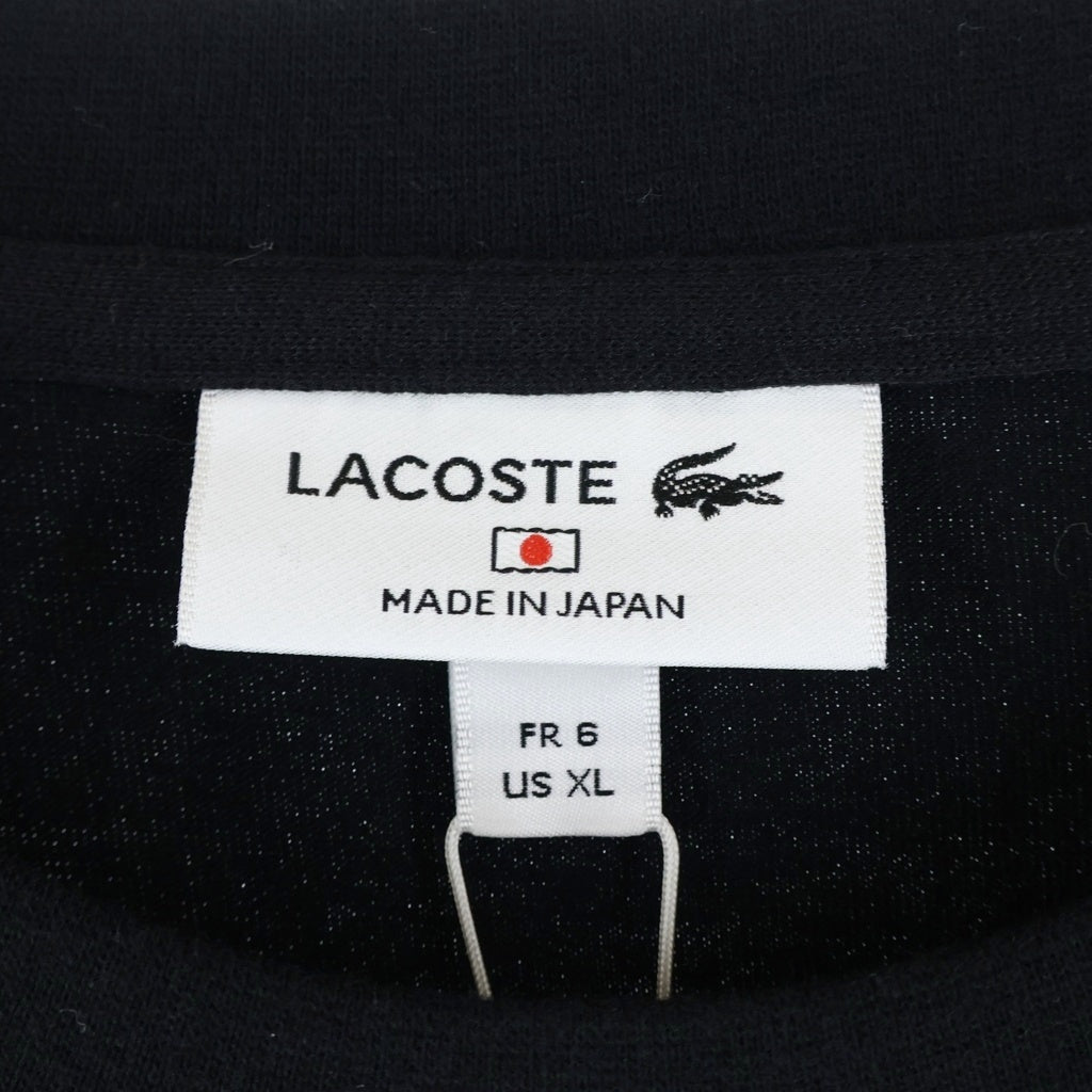 LACOSTE(ラコステ) ×ONE PIECE ワンピース ワニプリント Tシャツ カットソーブラック TH5232