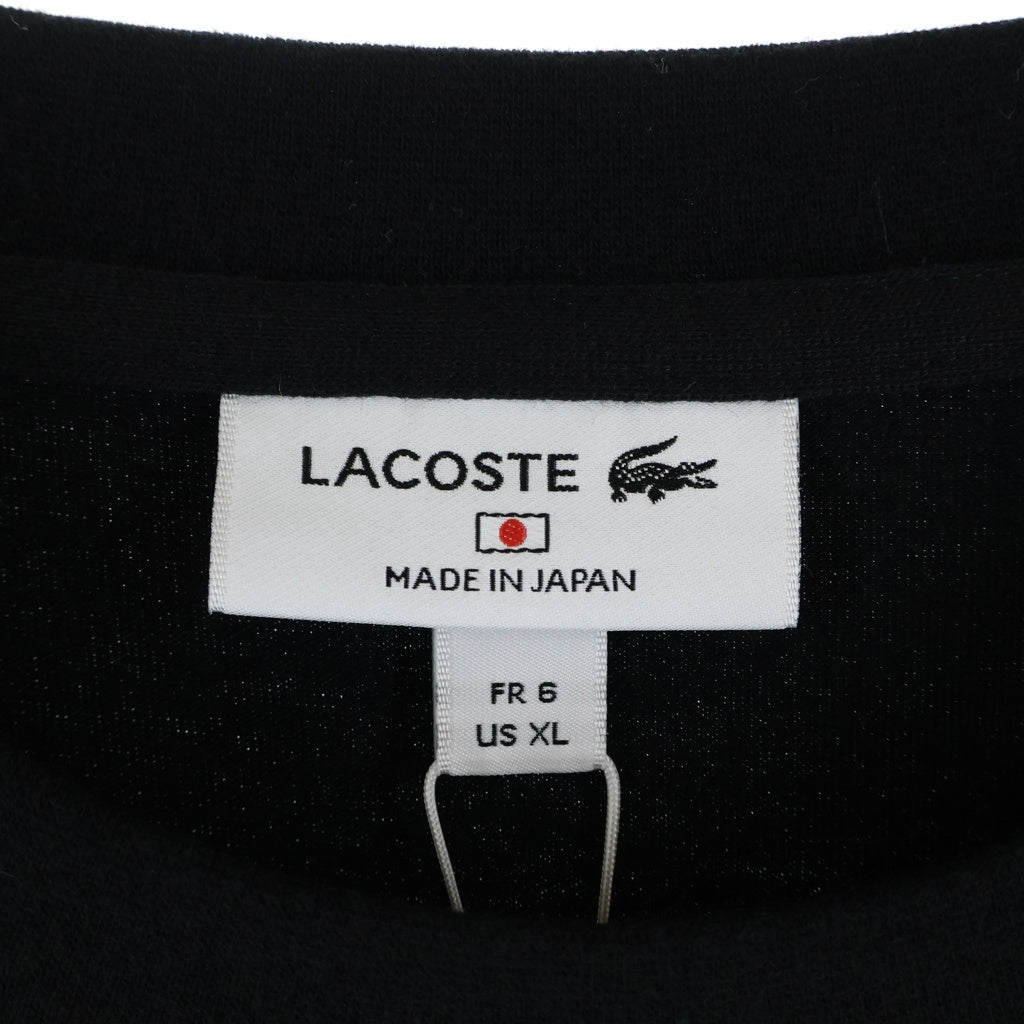 LACOSTE(ラコステ) ×ONE PIECE ワンピース ワニプリント Tシャツ カットソー ブラック TH5226-99
