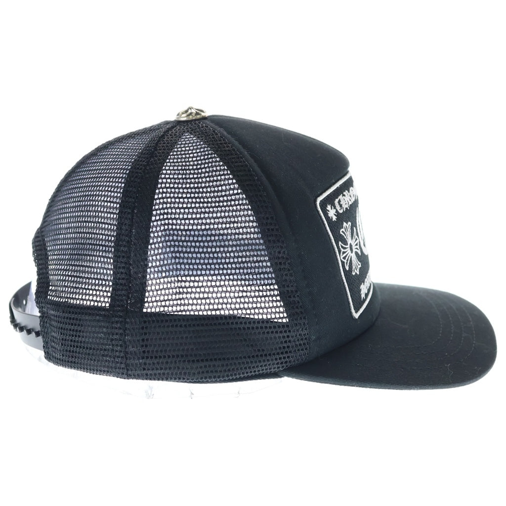 CHROME HEARTS(クロムハーツ) TRUCKER CAP CHロゴ メッシュトラッカーキャップ 帽子 ブラック