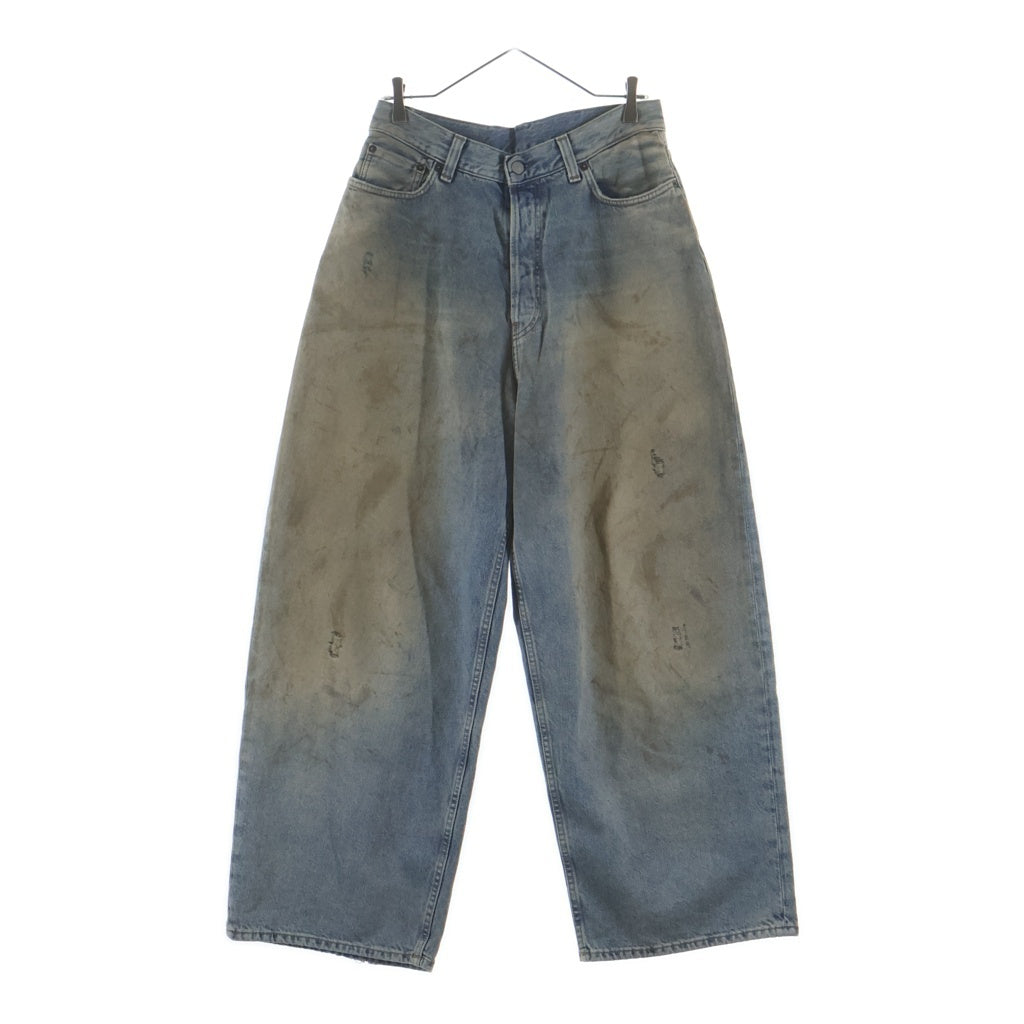 Acne Studios(アクネ ストゥディオズ) 23AW Penicillin Super Baggy Fit Jean ペニシリン ダメージ加工 バギーフィットジーンズ デニムパンツ インディゴ C00054-
