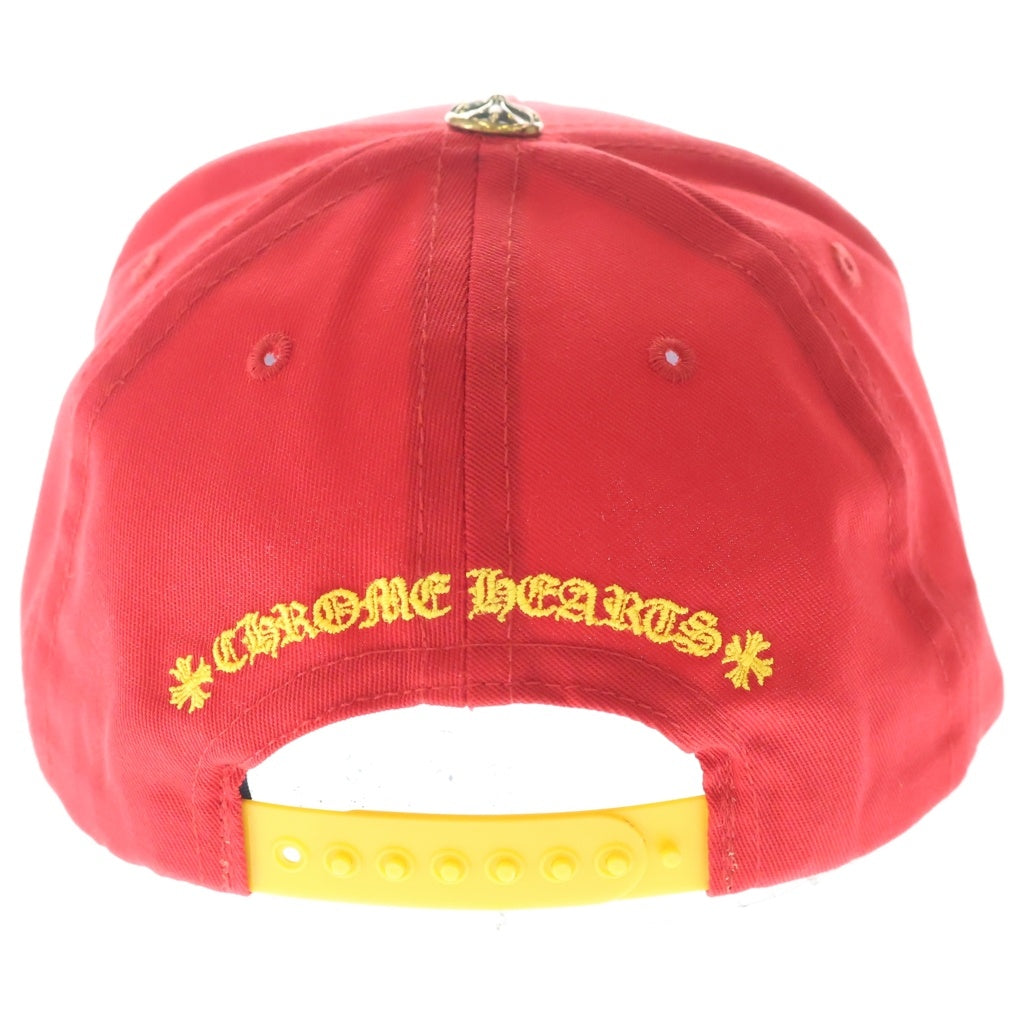 CHROME HEARTS(クロムハーツ) CH BASEBALL Trucker Cap トラッカーキャップ ベースボールキャップ 帽子 レッド/イエロー
