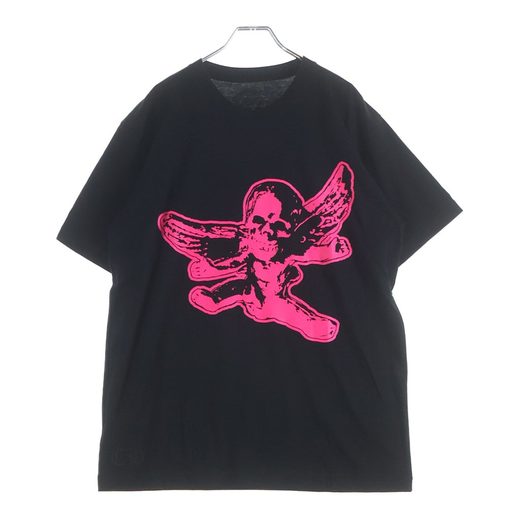 CHROME HEARTS(クロムハーツ) FOTI MISS LERLENE TEE フォティ ミスラーレン プリント半袖Tシャツ カットソー ブラック/ピンク