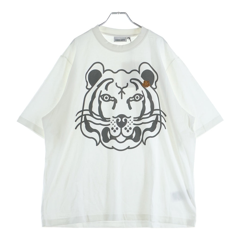 KENZO(ケンゾー) K-Tiger T-Shirt タイガープリント 半袖Tシャツ ホワイト FB65TS5224SA