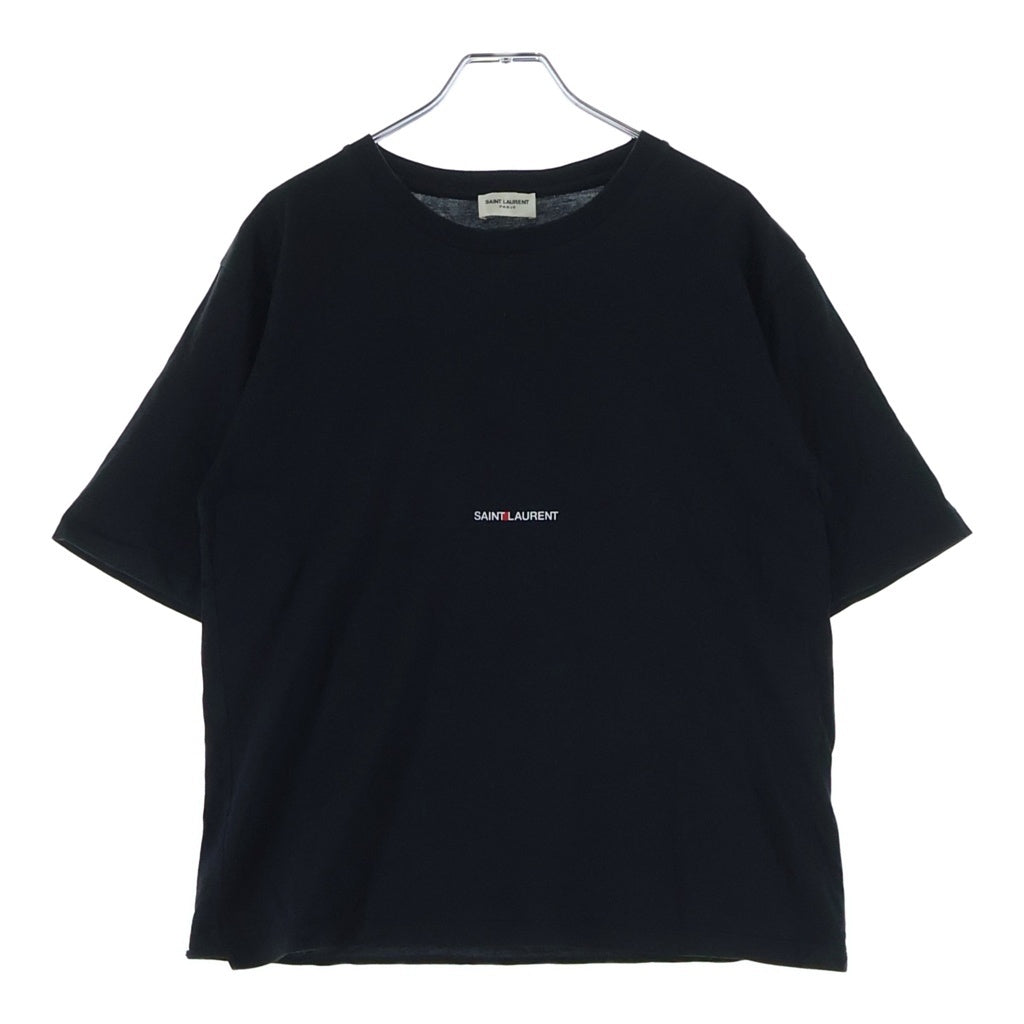 SAINT LAURENT PARIS(サンローランパリ) T-Shirt ロゴプリント 半袖Tシャツ ブラック 460876 YB2DQ
