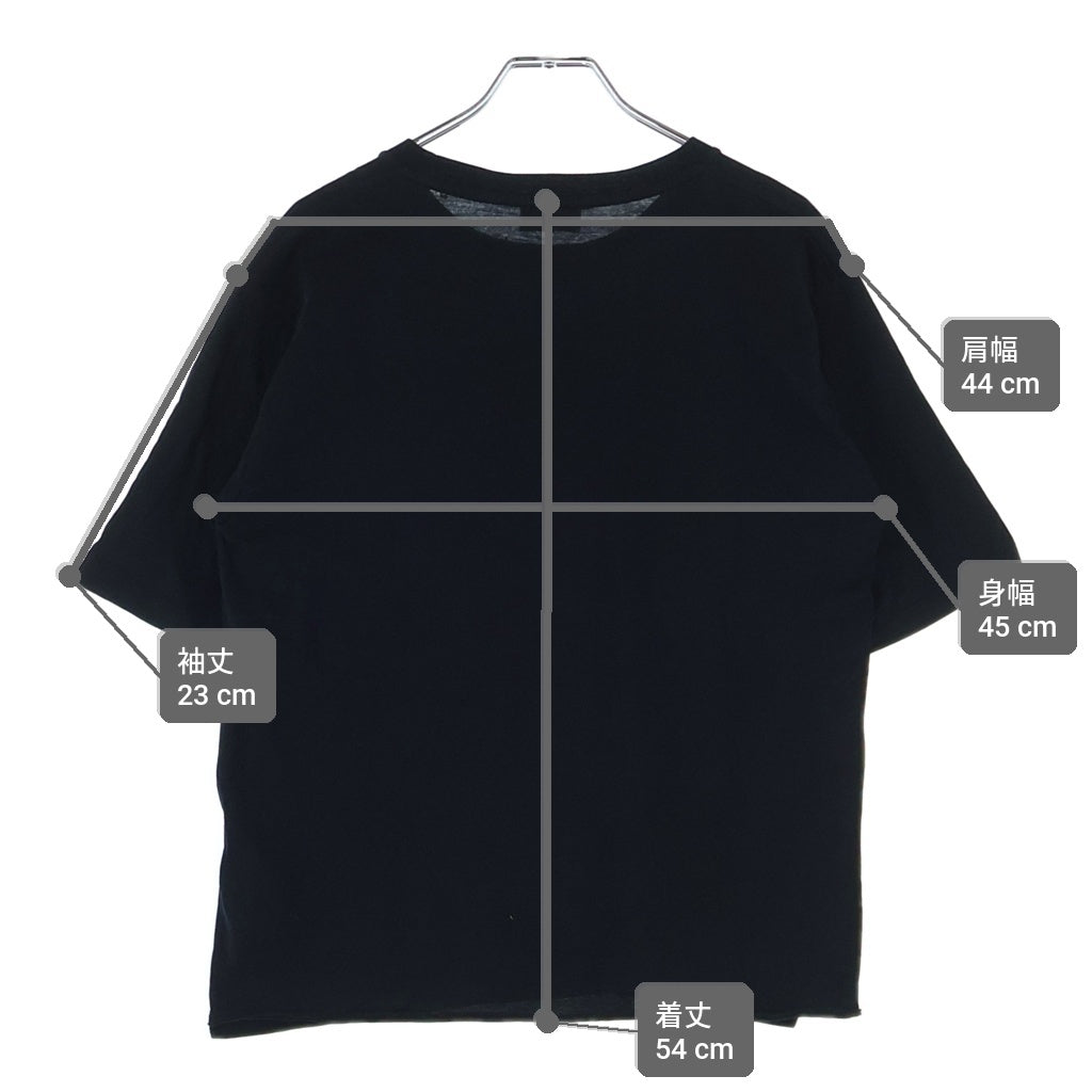 SAINT LAURENT PARIS(サンローランパリ) T-Shirt ロゴプリント 半袖Tシャツ ブラック 460876 YB2DQ