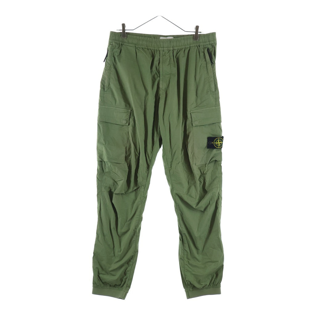 STONE ISLAND(ストーンアイランド) TYPE RE-T Cargo Pants ロゴワッペン カーゴパンツ カーキ 761531303