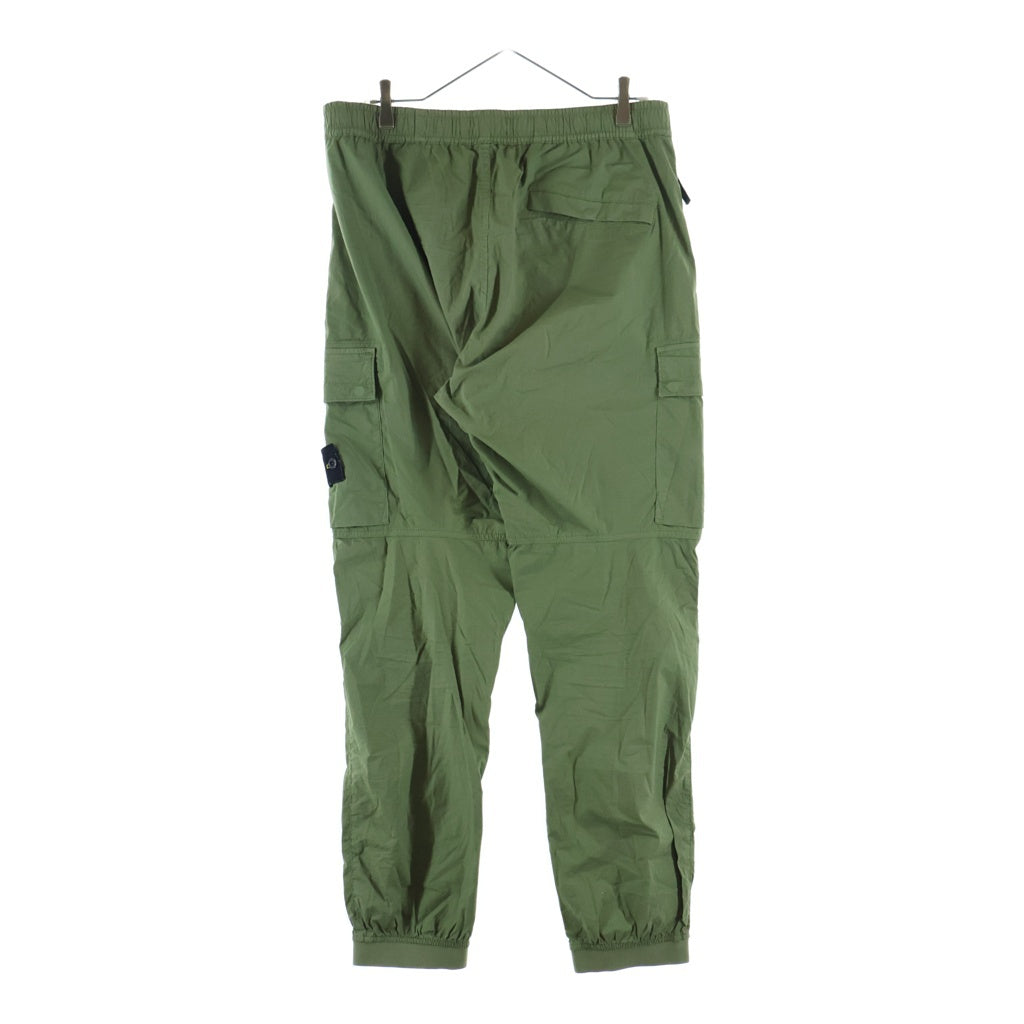 STONE ISLAND(ストーンアイランド) TYPE RE-T Cargo Pants ロゴワッペン カーゴパンツ カーキ 761531303