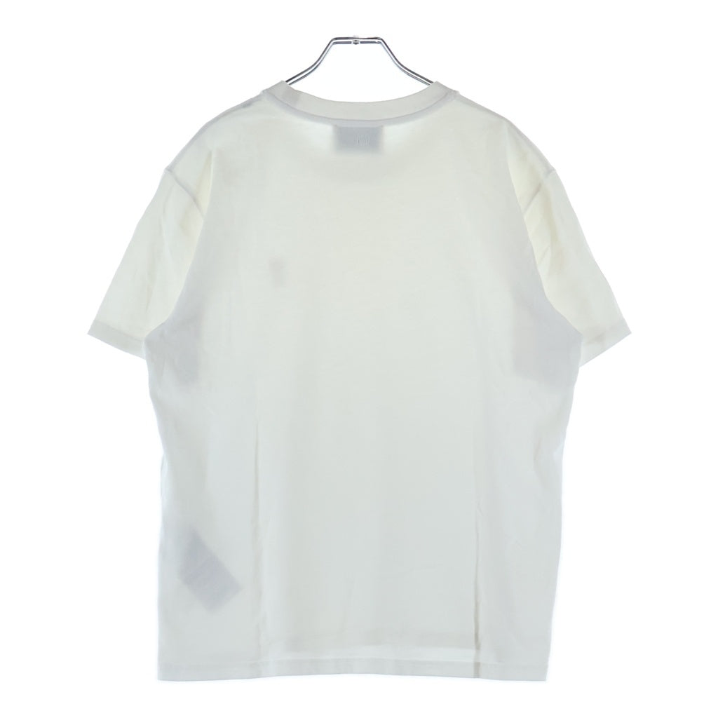AMI Alexandre Mattiussi(アミアレクサンドルマテュッシ) T-Shirt ハートロゴ刺繍 半袖Tシャツ ホワイト UTS360.701