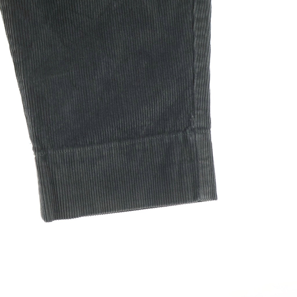 AMI Alexandre Mattiussi(アミアレクサンドルマテュッシ) Corduroy Trousers ハートロゴ刺繍 コーデュロイパンツ グレー H21HT617.449