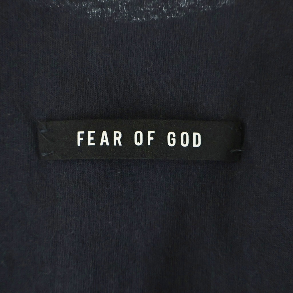 FEAR OF GOD(フィアオブゴッド) L/S T-Shirt 長袖Tシャツ ブラック FG20-007