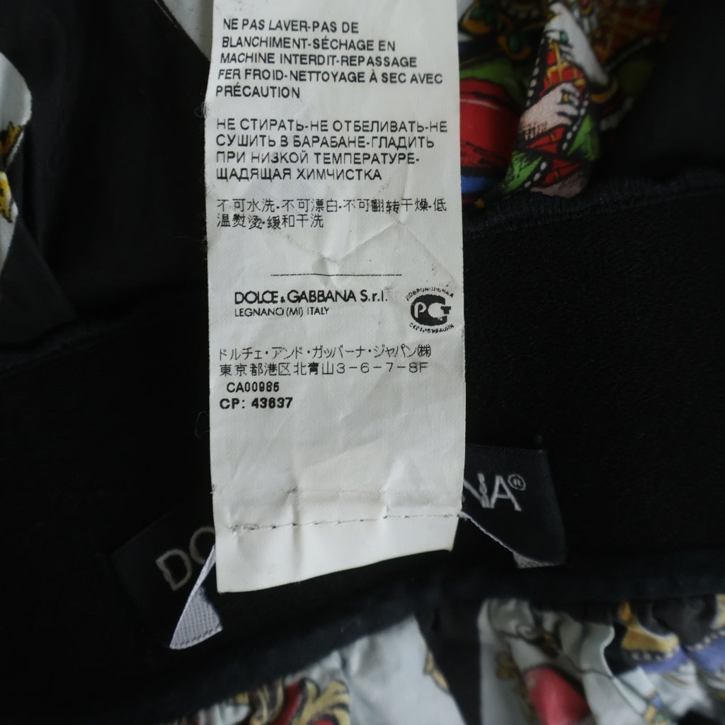 DOLCE & GABBANA(ドルチェアンドガッバーナ) Skirt トランプ 総柄