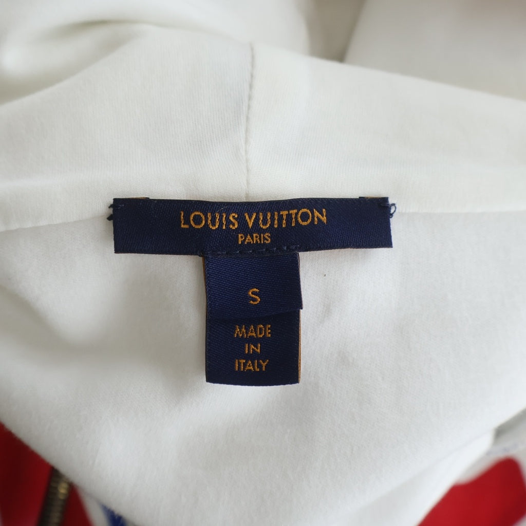 LOUIS VUITTON(ルイヴィトン) 21SS Colorful Hooded Jacket スパンコール装飾 ジップアップスウェットパーカー フーディー マルチ RW211B EJ9 FKSB98