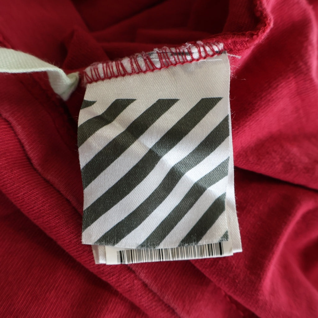OFF-WHITE(オフホワイト) 18SS ×Champion T-Shirt チャンピオン 半袖Tシャツ レッド OMAA029S18874050