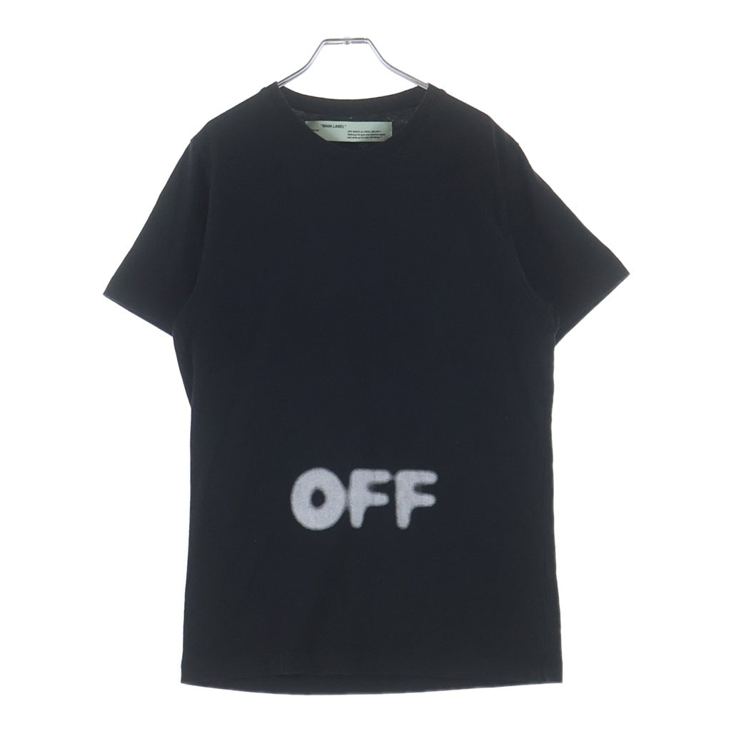 OFF-WHITE(オフホワイト) 18AW Liberty T-Shirt 半袖Tシャツ ブラック OMAA027F18185051