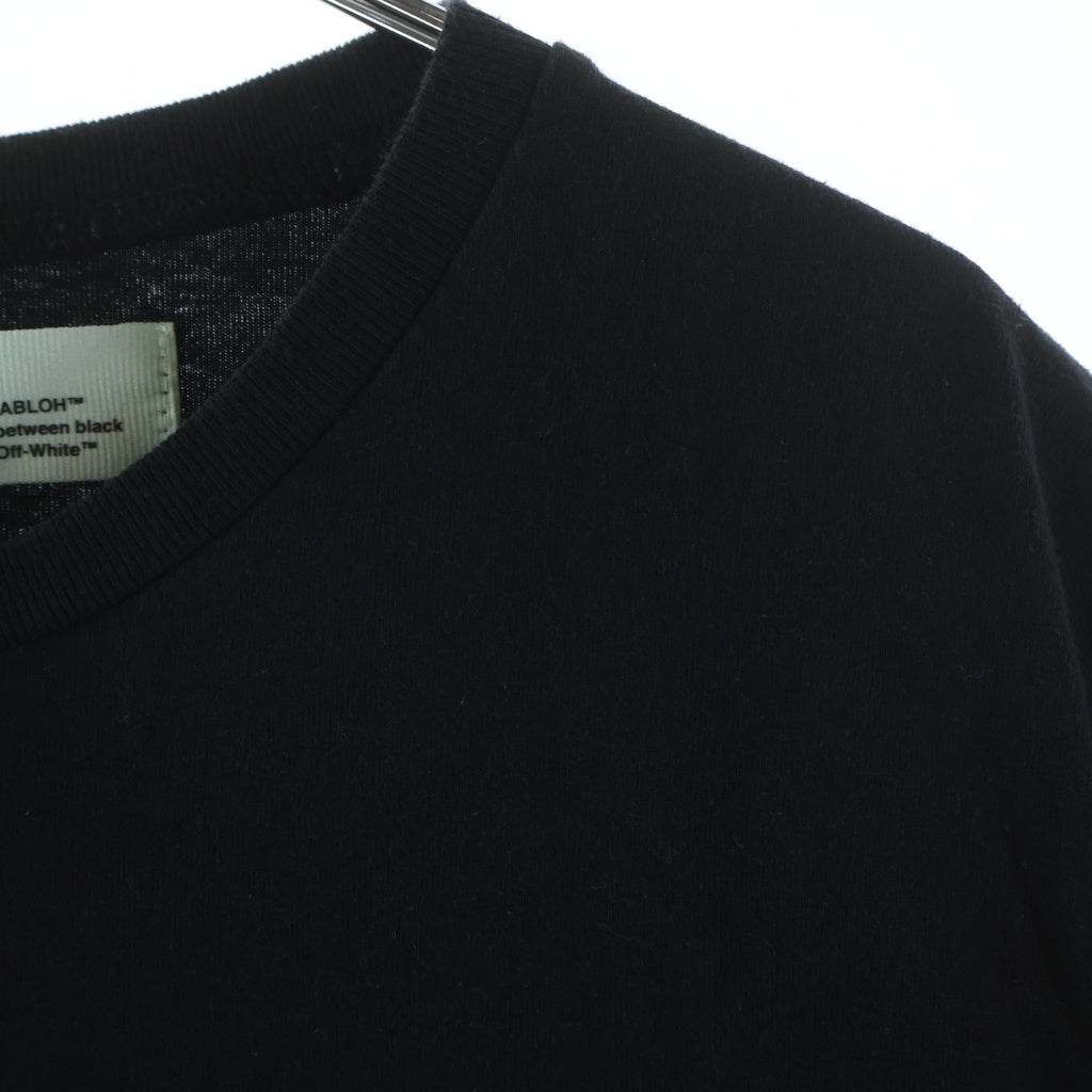 OFF-WHITE(オフホワイト) 18AW Liberty T-Shirt 半袖Tシャツ ブラック OMAA027F18185051