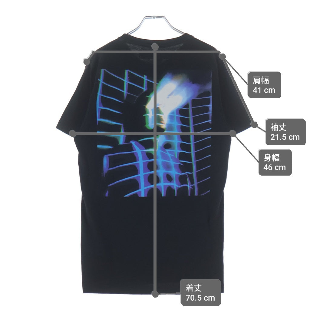 OFF-WHITE(オフホワイト) 18AW Liberty T-Shirt 半袖Tシャツ ブラック OMAA027F18185051