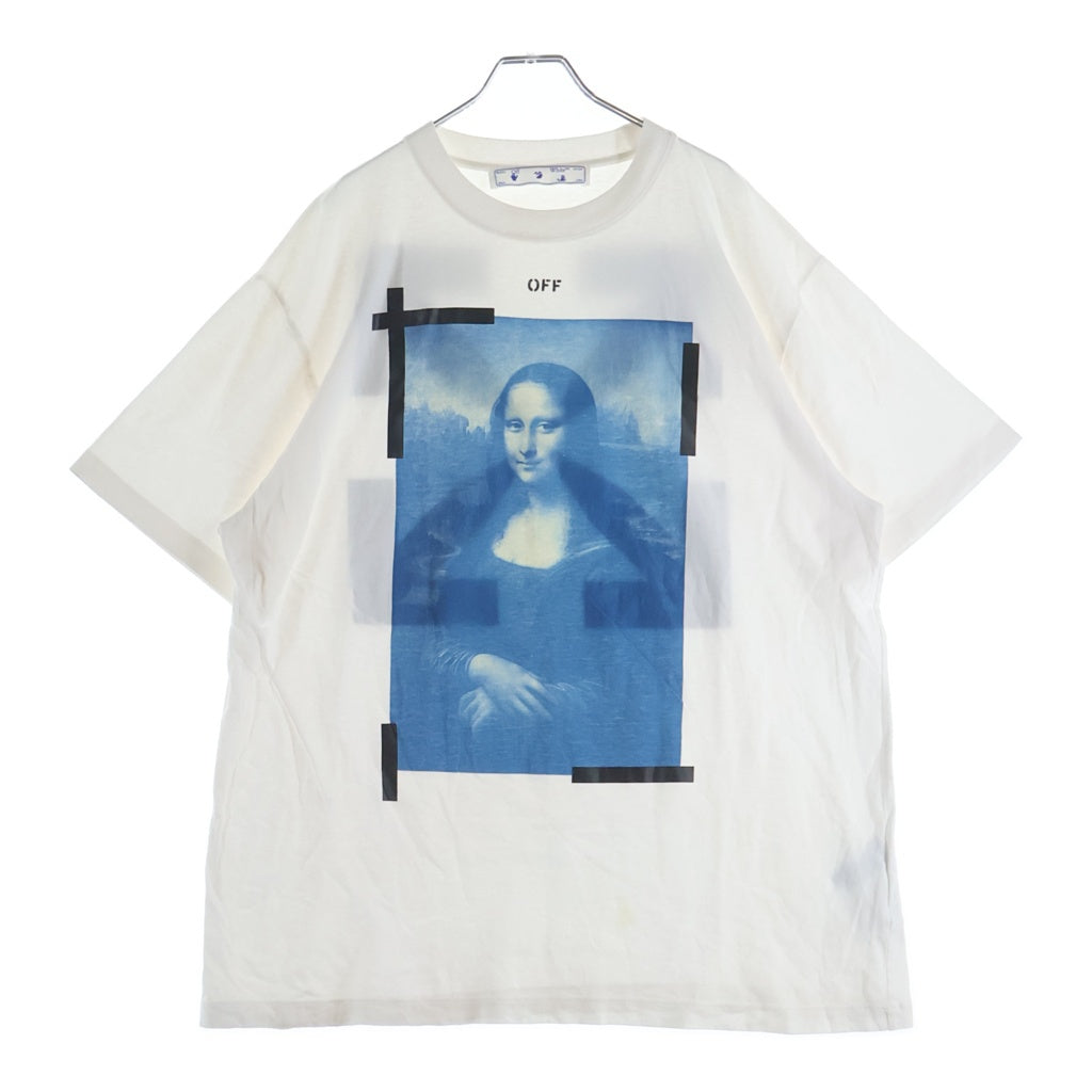 OFF-WHITE(オフホワイト) 21SS Monalisa T-Shirt モナリザ 半袖Tシャツ ホワイト OMAA038R21JER001