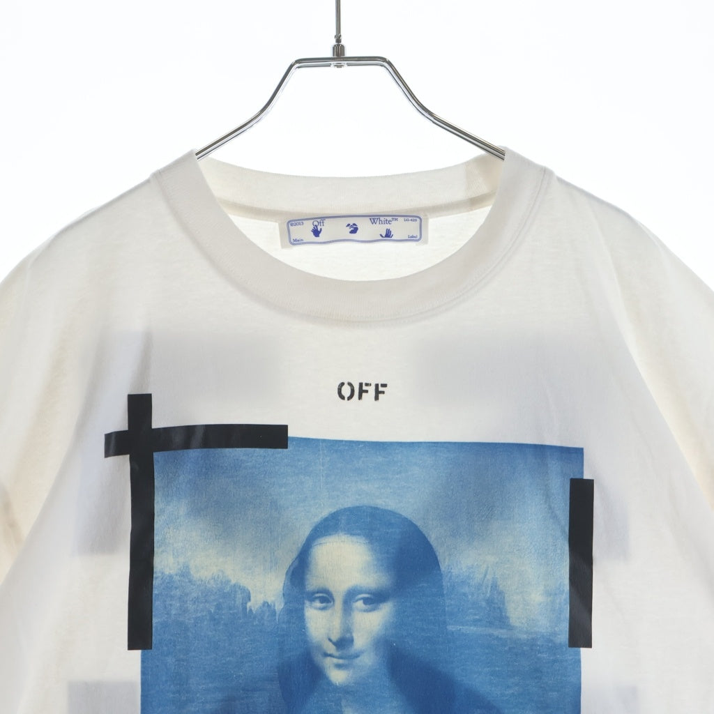 OFF-WHITE(オフホワイト) 21SS Monalisa T-Shirt モナリザ 半袖Tシャツ ホワイト OMAA038R21JER001