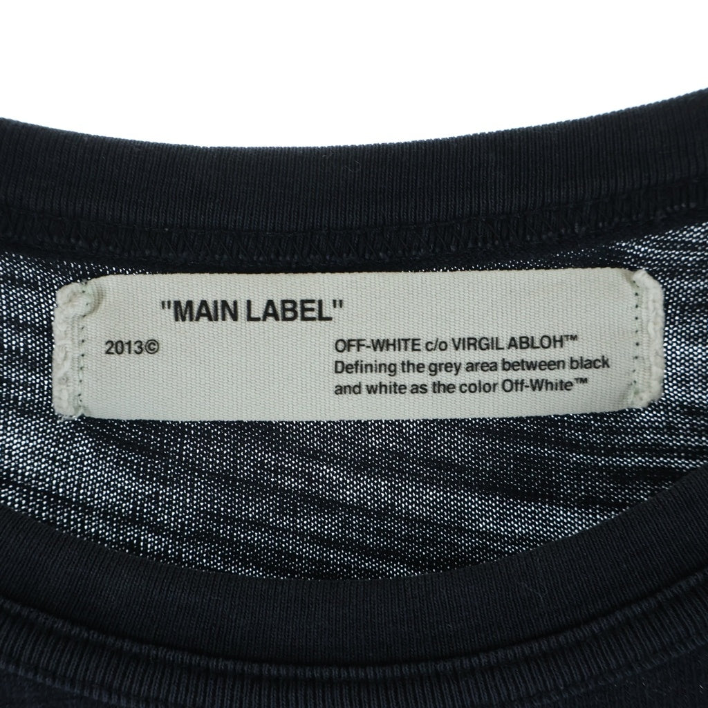 OFF-WHITE(オフホワイト) 17SS Mirror Mirror T-Shirt 半袖Tシャツ ブラック