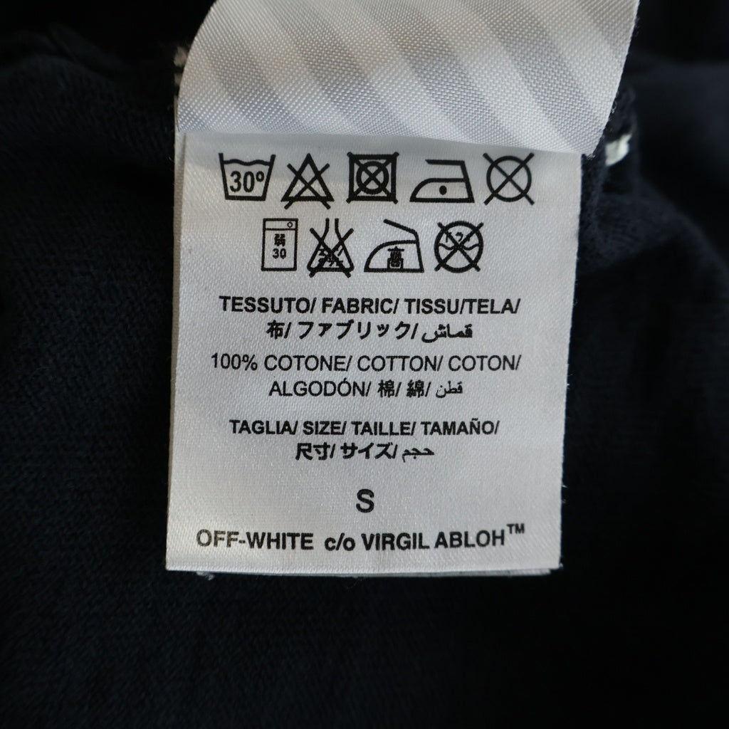 OFF-WHITE(オフホワイト) 17SS Mirror Mirror T-Shirt 半袖Tシャツ ブラック