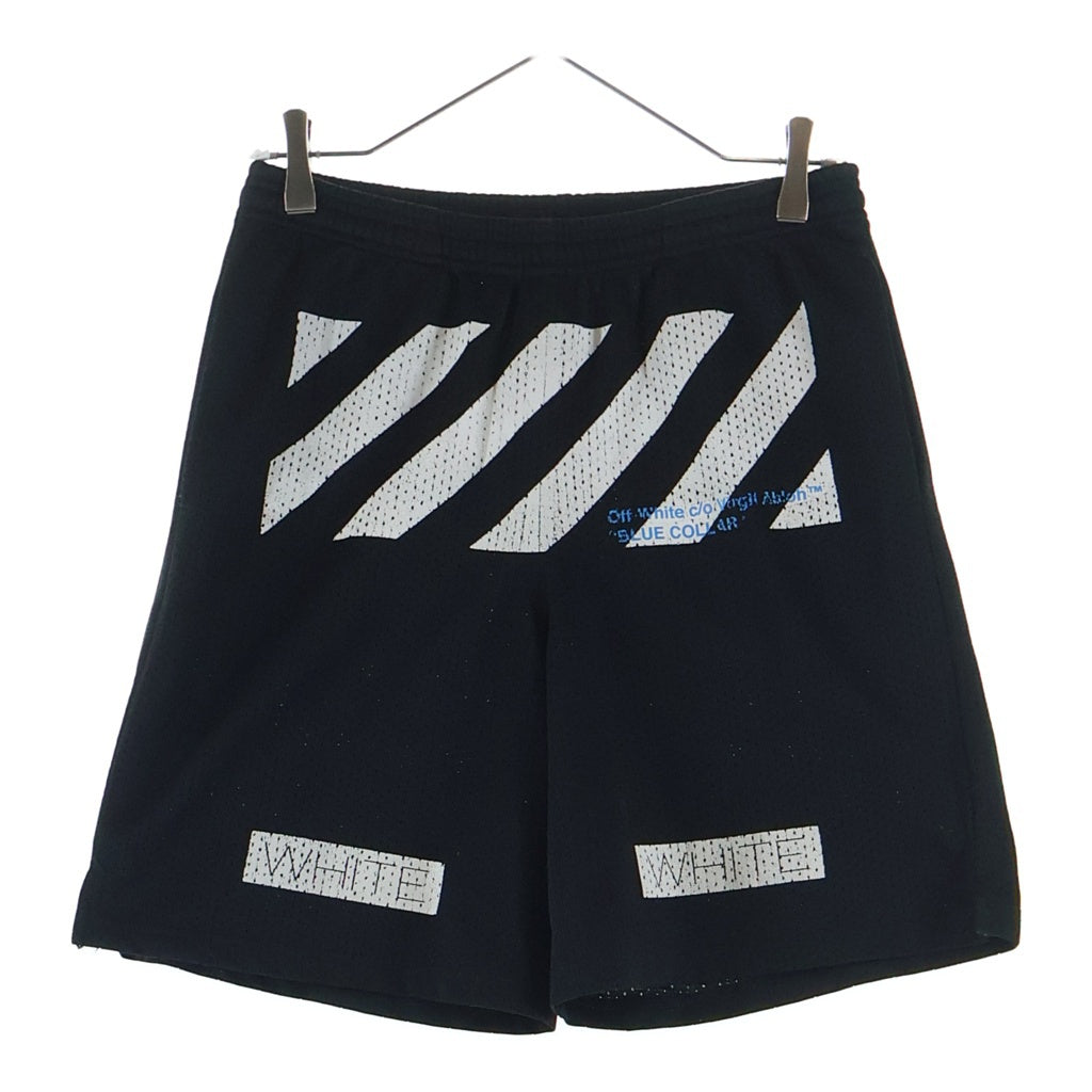 OFF-WHITE(オフホワイト) 15AW Mesh Shorts メッシュハーフパンツ ショーツ ブラック