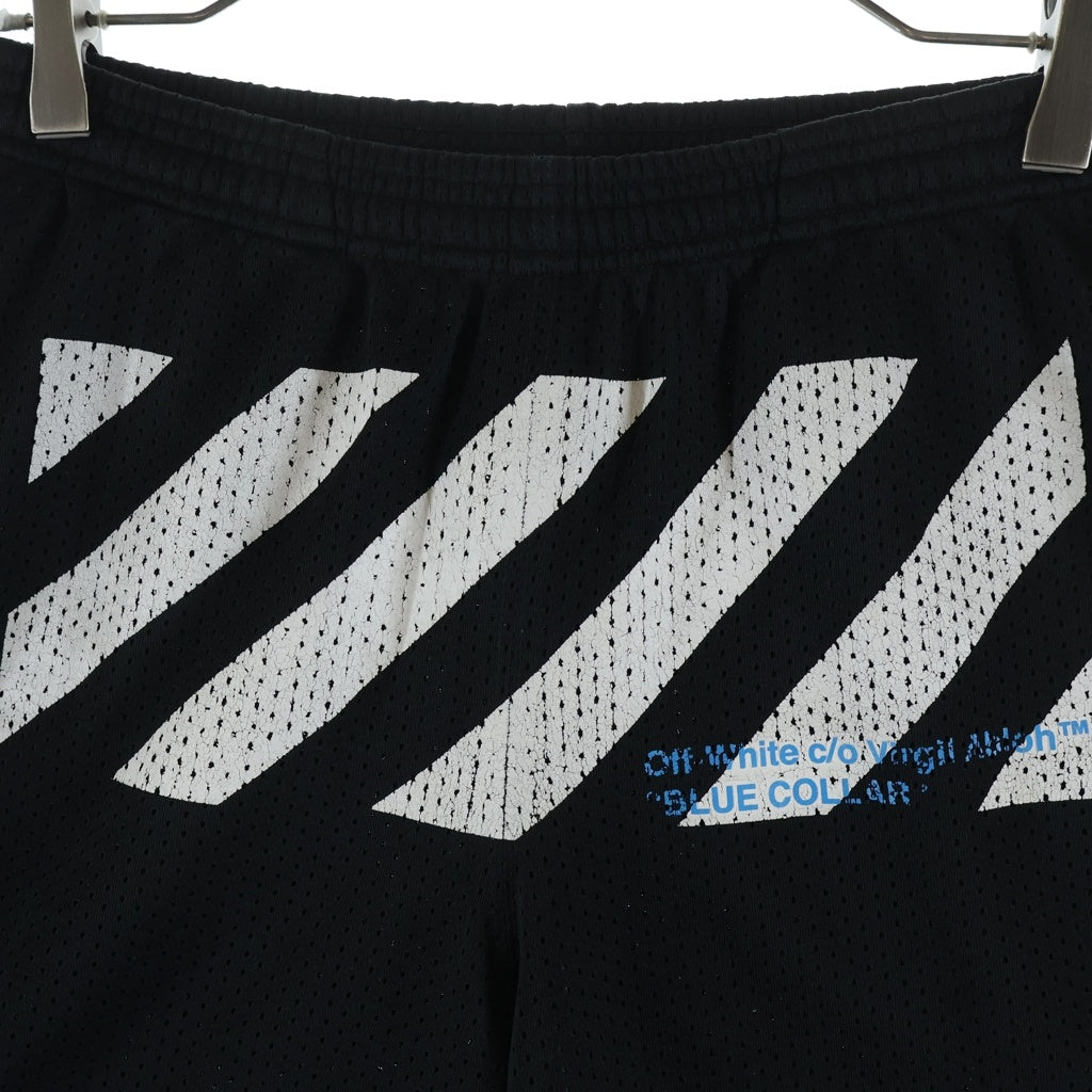 OFF-WHITE(オフホワイト) 15AW Mesh Shorts メッシュハーフパンツ ショーツ ブラック
