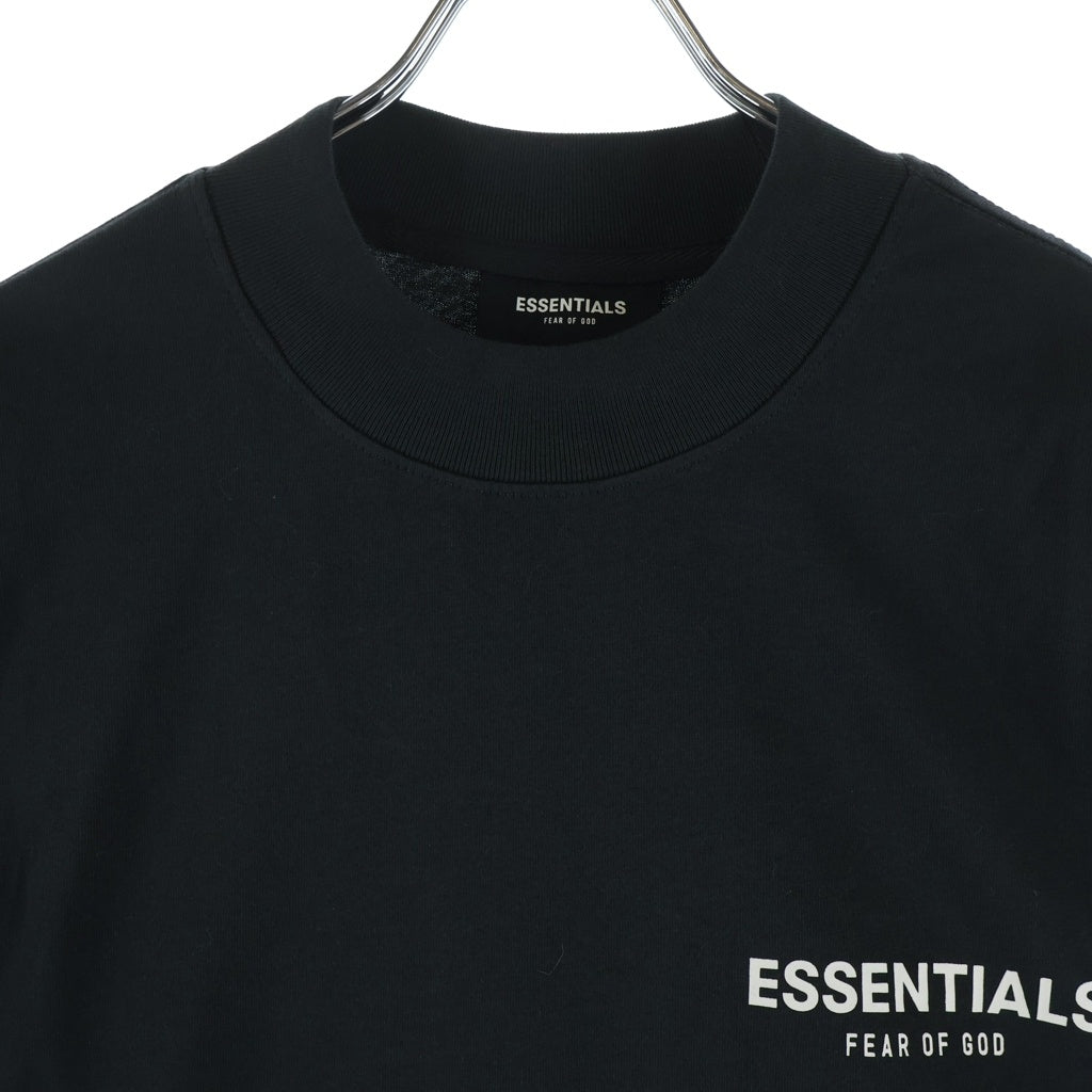 FEAR OF GOD ESSENTIALS(フィアオブゴッド エッセンシャルズ) L/S T-SHIRT FLOWER フラワーフォト 長袖Tシャツ ロンT ブラック