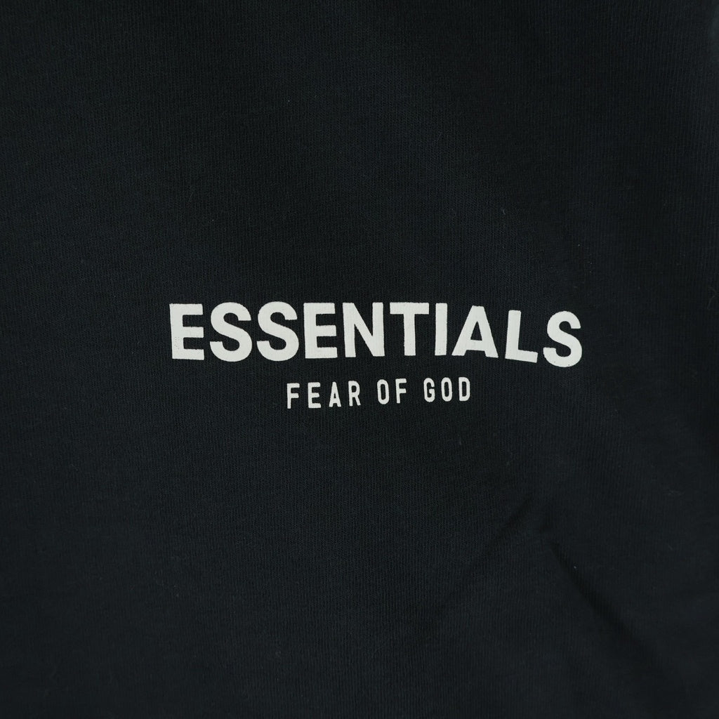 FEAR OF GOD ESSENTIALS(フィアオブゴッド エッセンシャルズ) L/S T-SHIRT FLOWER フラワーフォト 長袖Tシャツ ロンT ブラック