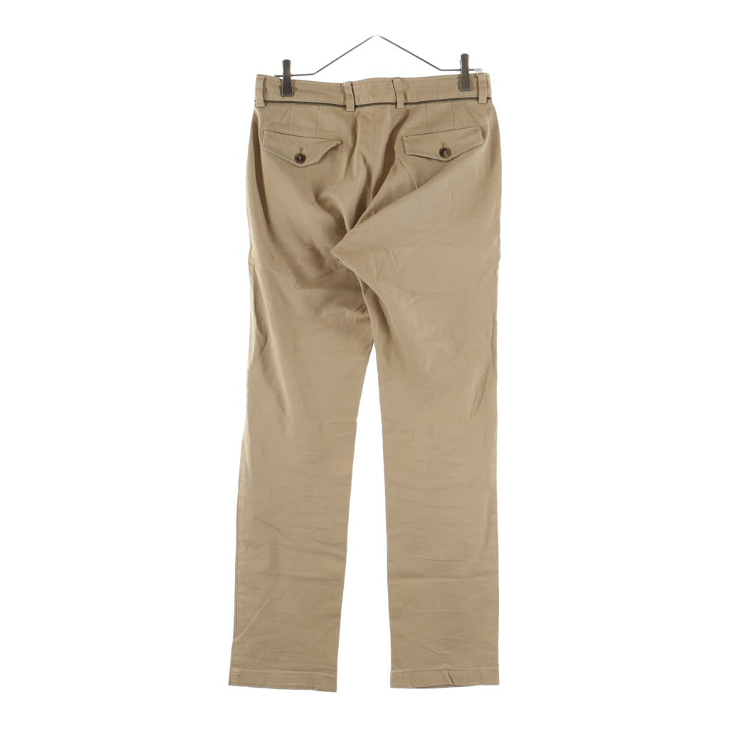 GUCCI(グッチ) Skinny Pants ジップフライ チノパンツ スキニーパンツ ベージュ 265418 Z7650
