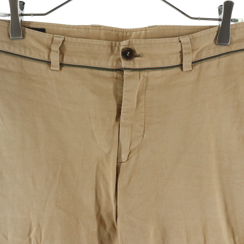 GUCCI(グッチ) Skinny Pants ジップフライ チノパンツ スキニーパンツ ベージュ 265418 Z7650