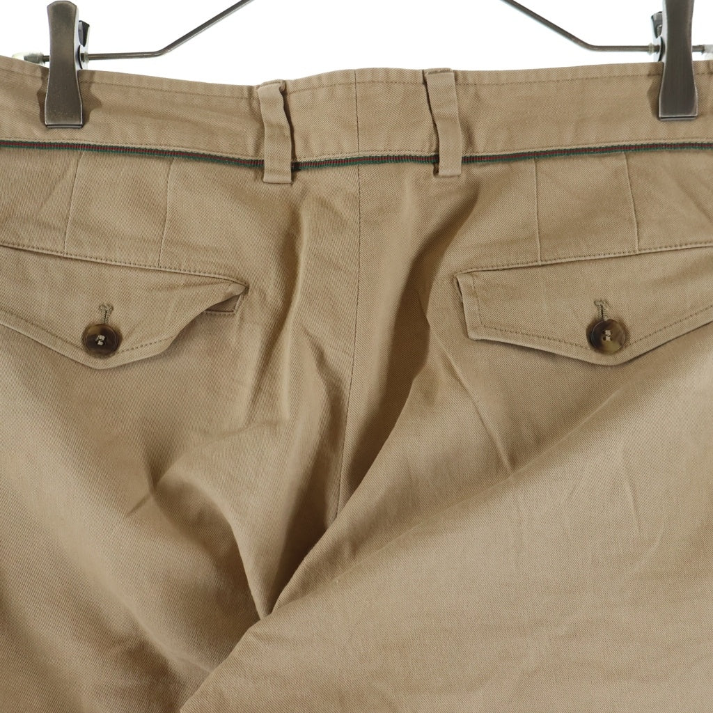 GUCCI(グッチ) Skinny Pants ジップフライ チノパンツ スキニーパンツ ベージュ 265418 Z7650