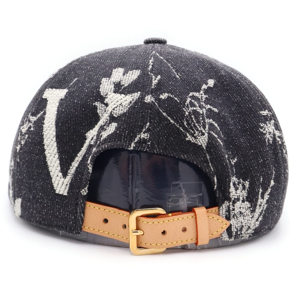 LOUIS VUITTON(ルイヴィトン) キャスケット イージーフィット フラワー キャップ 帽子 ブラック MP2738