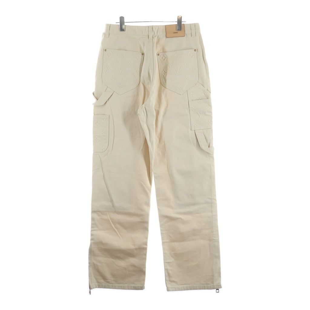 LOUIS VUITTON(ルイヴィトン) 23SS Monogram Carpenter Long Pants モノグラムカーペンターパンツ アイボリー RM231Q TZ0 HOD45W