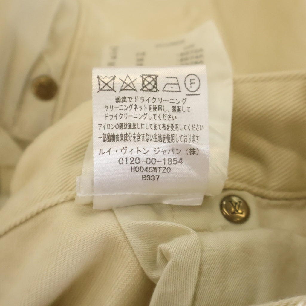 LOUIS VUITTON(ルイヴィトン) 23SS Monogram Carpenter Long Pants モノグラムカーペンターパンツ アイボリー RM231Q TZ0 HOD45W