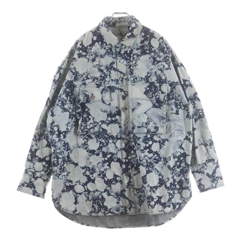 LOUIS VUITTON(ルイヴィトン) 19SS ブリーチ加工 デニムジャケット インディゴ RM191 LVE HGS87W