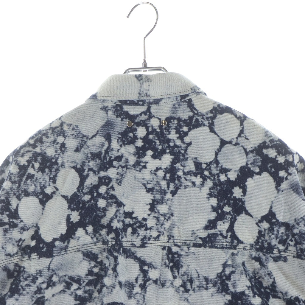 LOUIS VUITTON(ルイヴィトン) 19SS ブリーチ加工 デニムジャケット インディゴ RM191 LVE HGS87W