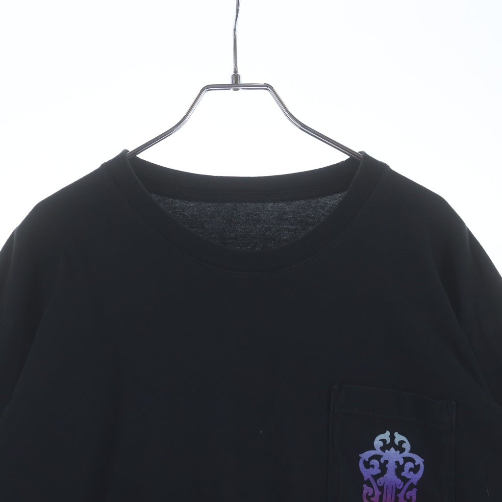 CHROME HEARTS(クロムハーツ) Gradation DAGGER LONG SLEEVE グラデーション ダガー ロングスリーブ 長袖シャツ ロンT ブラック